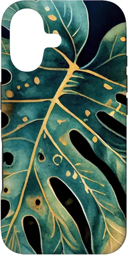 Miniatura 32 de Funda para iPhone 16 Philodendron Monstera Leaf Floral Boho Follaje Flower Plant Case