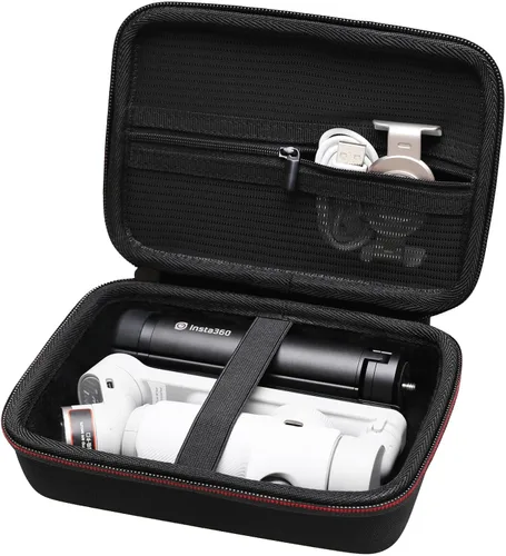 LTGEM - Funda rígida de viaje compatible con DJI Osmo Mobile SE/Osmo Mobile 7P/7/Osmo Mobile 6, Insta360 Flow/Flow Pro/Flow 2 Pro plegable AI Phone