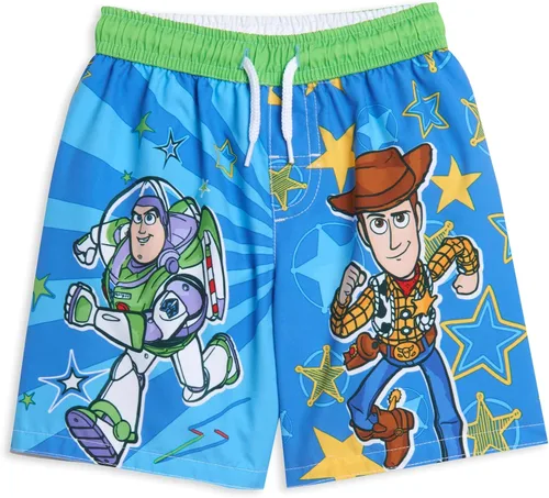 Miniatura 3 de Disney Pixar Toy Story Alien Rex Slinky Dog Woody - Conjunto de traje de baño para bebés y niños pequeños