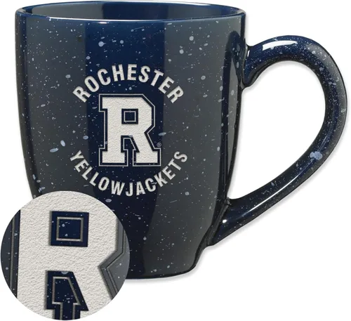 Miniatura 188 de Rico Industries NCAA Virginia Tech Hokies Maroon - Taza de café de cerámica grabada con láser, color del equipo, 16 onzas