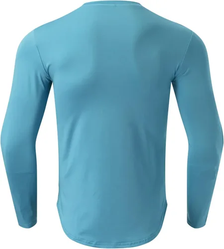 Miniatura 50 de Camisas de compresión atléticas de manga larga para hombre, capa base, camisa de entrenamiento atlético, camisas de compresión, camisetas deportivas
