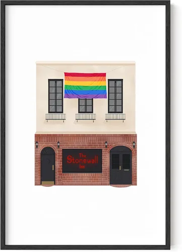 Miniatura 9 de HAUS AND HUES Pride Artwork - Arte de pared de arco iris, decoración de orgullo gay, decoración de pared, decoración del mes del orgullo, regalos