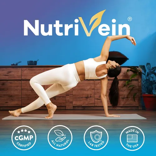 Miniatura 9 de Nutrivein Cápsulas de colágeno múltiple premium y paquete bloqueador DHT: cápsulas de péptidos de colágeno múltiple de alta absorción y bloqueador