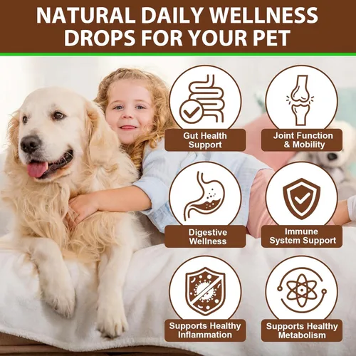 Miniatura 2 de Hongo de cola de pavo para perros, mezcla de hongos, cúrcuma y probiótico para apoyo inmunológico, digestivo y articular, cola de pavo para perros