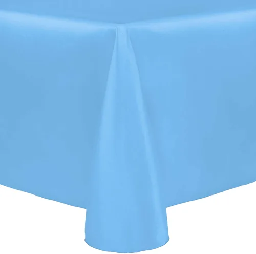 Miniatura 45 de Ultimate Textile Majestic - Mantel ovalado reversible Shantung Satin (72 x 120 pulgadas), color amarillo claro