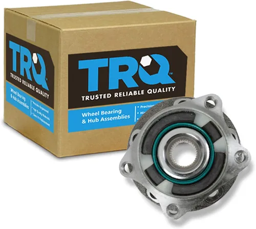 Miniatura 7 de TRQ Cojinete de rueda delantera y conjunto de cubo compatible con Honda Civic 2017-2021
