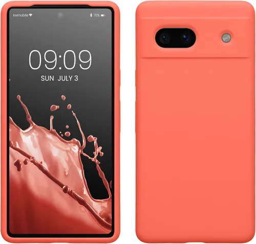 Miniatura 250 de kwmobile Funda Compatible con Google Pixel 6 Pro - Funda de Teléfono de Silicona TPU con Acabado Suave - Azul Caribe