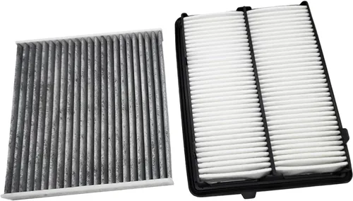 Miniatura 34 de FUN-DRIVING Filtro de aire de cabina y motor de peine para Honda CRV Civic 1.5L Acura Integra