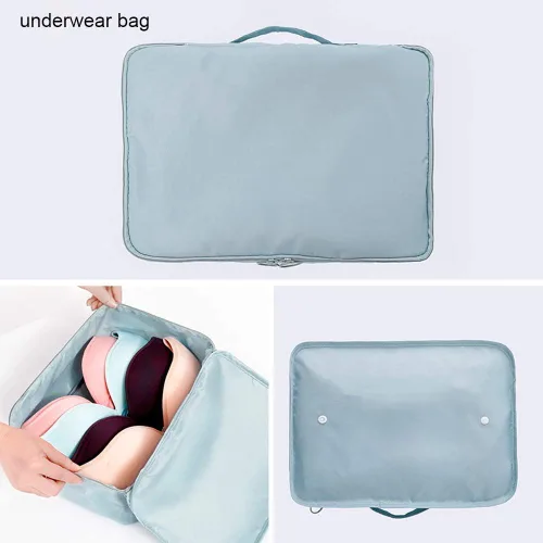 Miniatura 7 de Bolsa de almacenamiento de viaje multifuncional de ropa de nuevo estilo maleta accesorios de viaje cubos