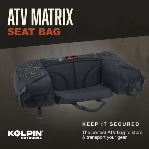 Miniatura 2 de Kolpin Matrix Bolsa de asiento - Negro - 91155, 32 "x 22" x 11
