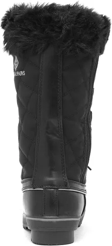 Miniatura 4 de DREAM PAIRS Women's River_1 Mid Calf Waterproof Winter Snow Boots