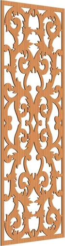 Miniatura 7 de Meadville Paneles decorativos de pared de madera con calado, 9 3/8 pulgadas de ancho x 24 3/8 pulgadas de alto x 1/4 de alto, aliso