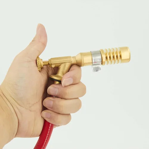 Miniatura 3 de Antorcha de Propano de Latón Con Manguera Y Conector QCC1 Para Válvula OPD de Gas Propano