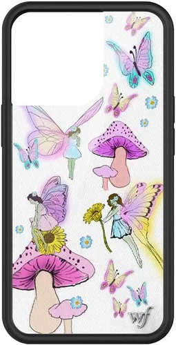 Miniatura 19 de Fundas Wildflower - Compatibles con Apple iPhone 13 Pro Protector de goma negro, certificado de prueba de caída de 4 pies, propiedad de mujeres