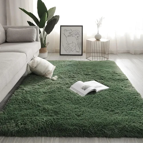 Miniatura 12 de Wlian Alfombras peludas súper suaves y esponjosas para dormitorio, lavables, peludas, antideslizantes, para dormitorio, sala de estar, habitación