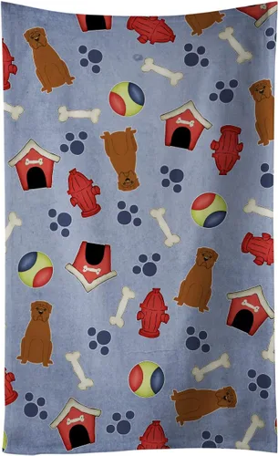 Miniatura 112 de Caroline's Treasures BB2654KTWL Dog House Collection Airedale - Toalla de cocina para invitados, toalla de baño decorativa para cara, té, paño