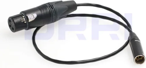 Miniatura 3 de Blackmagic Video Assist 4K BMD BMPCC Cables de audio Mini XLR a XLR