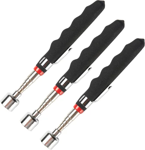 Miniatura 5 de 2 PCS Herramienta Magnética Telescópica de Recogida Extensible 31" 20 lb Bastón Magnético Telescópico que se Extiende - Regalos de Papá