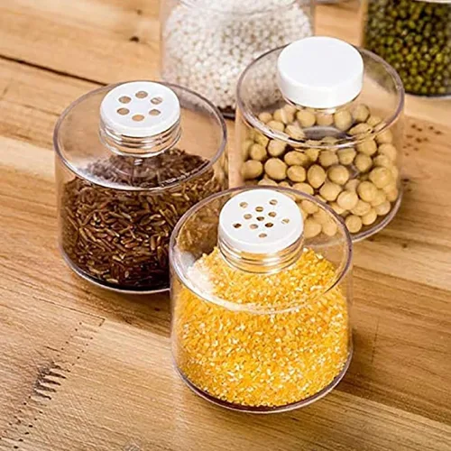 Miniatura 9 de 6 piezas apilables para especias, torre de especias, recipientes herméticos para especias, organizador de botellas de condimentos para especias