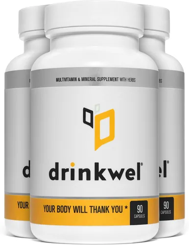 Miniatura 8 de drinkwel Better Mornings - Suplemento multivitamínico premium - Limpieza hepática, apoyo inmunológico- Cardo mariano, vitamina C, zinc, magnesio