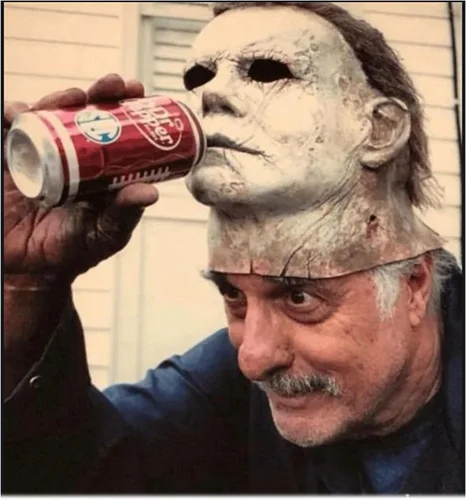 Miniatura 5 de Michael Myers - Máscara de disfraz de cosplay de Halloween de 1978, talla M