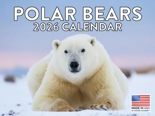 Miniatura 43 de Calendario alpaca 2026, calendario mensual de pared de 12 meses Hecho en Estados Unidos.