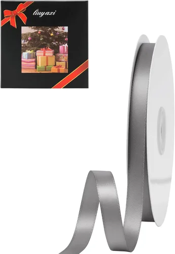 Miniatura 93 de LIUYAXI - Cinta de satén roja de doble cara, 2 pulgadas X 25 yardas continuas, cintas perfectas para envolver regalos, ramo de boda, decoración DIY