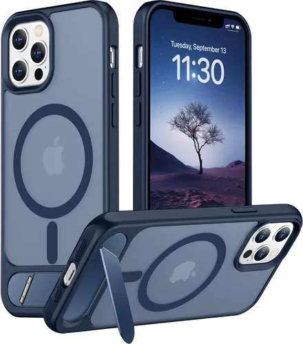 Miniatura 264 de Funda para iPhone 11 con compatibilidad magnética, [Soporte invisible incorporado][Compatible con MagSafe]