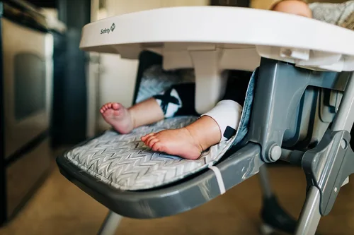 Miniatura 2 de Safety 1st Sillas altas para bebés y niños pequeños, 3 en 1 Grow and Go con bandeja y asiento ajustable, gota de lluvia Raindrop