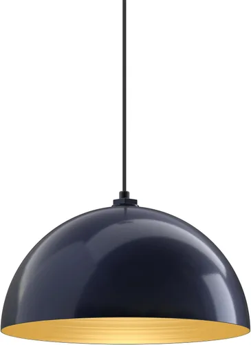 Miniatura 94 de Steel Lighting Co. Melrose - Lámpara colgante Montada en el techo Cúpula redonda de 18 pulgadas Estilo moderno contemporáneo de granja