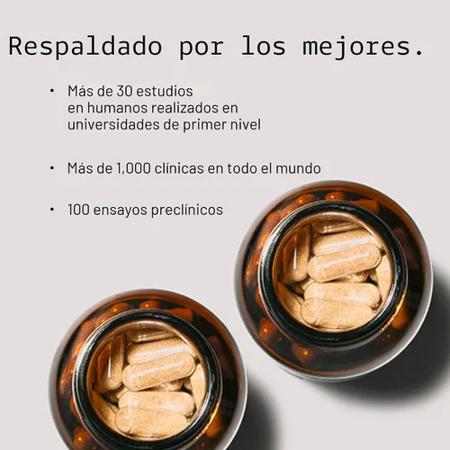Miniatura 6 de Quality of life. Ahcc Kinoko Platinum. Extracto de hongos 0.026 oz 60 cápsulas, 812259003370, 1
