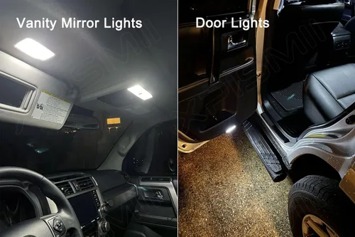 Miniatura 6 de Xpismii Paquete de 16 luces LED blancas para interiores de Toyota 4Runner 2010 2011 2012 2013 2014 2015 2016 2017 2018 2019 2020 2021 2022
