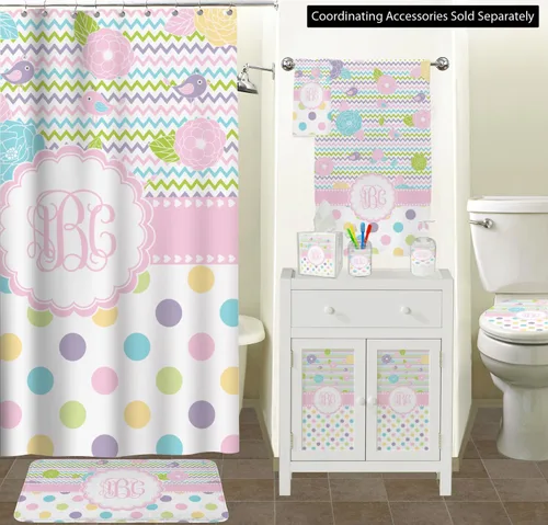 Miniatura 3 de Cesta de basura para niña femenina - de una cara (blanco) (personalizado)