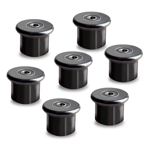 7 ruedas de asiento rodante, soporte de asiento deslizante compatible con asientos rodantes de gimnasio en casa para modelos de la serie Bowflex