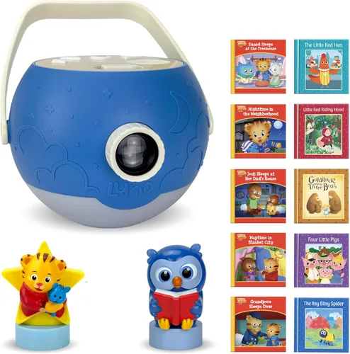 Miniatura 20 de Proyector de libros para niños, Thomas & Friends, 5 historias clásicas, lectura en voz alta, 10 canciones, luz nocturna, música relajante, cuentos
