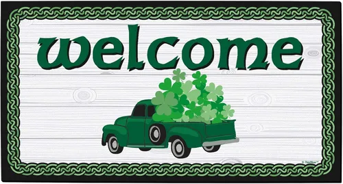 Miniatura 17 de ThisWear Felpudo de San Patricio para el Día de San Patricio, felpudo gaélico de perfil bajo