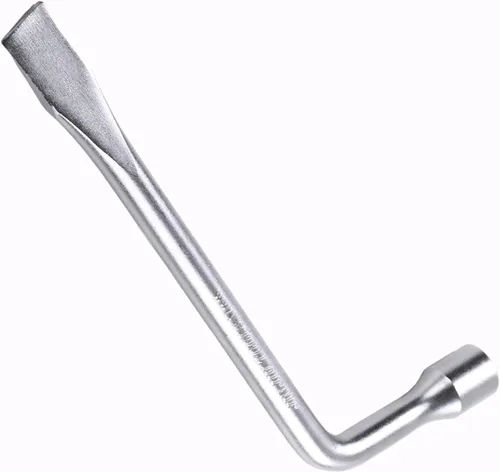 Heyiarbeit Llave de llanta de repuesto de coche para Jack - L Tipo Hexágono 0.669 in Ranurado End Socket Herramienta de reparación 1pcs