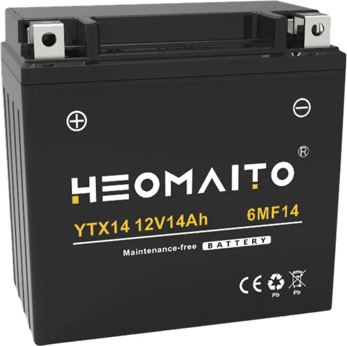 Miniatura 9 de Batería de plomo-ácido YTX4L-BS, 12V 4Ah, 140 CCA, 6MF4L sin mantenimiento, para batería de motocicleta AGM, motocicletas 50–100 CC, ATV 50–90 CC