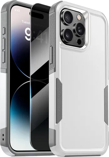 Miniatura 46 de Diaclara Funda diseñada para iPhone 12 Pro Max, [con protector de pantalla de privacidad] [antiespía] [protección contra caídas de grado militar]