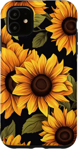 Miniatura 8 de Funda para iPhone 13 Pro Max Aesthetic Sunflowers y Wild Flower