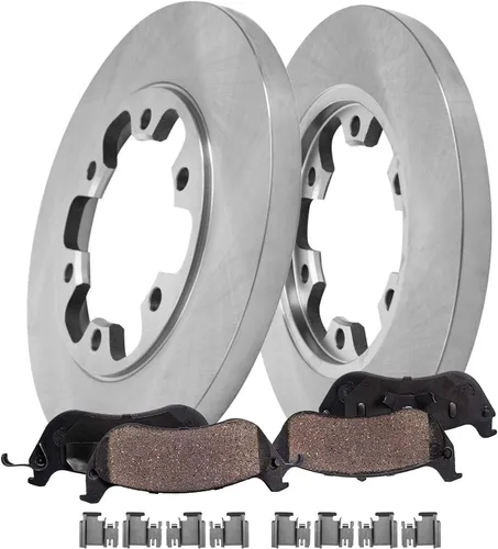 Miniatura 13 de Detroit Axle - Zapatas de freno traseras para Buick Rendezvous Chevy S10 SS Blazer Cadillac CTS STS SRX XLR GMC Sonoma Jimmy Pontiac G8 Montana