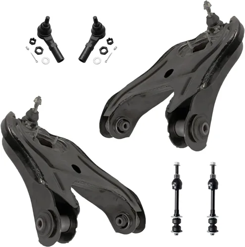 Miniatura 145 de Detroit Axle - Kit de extremo delantero para Chrysler 300 Dodge Charger Challenger 2011-2023, 2 brazos de control inferiores traseros 2 varillas
