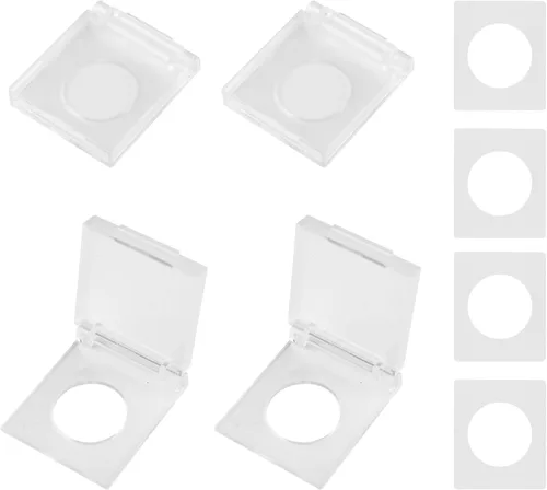 Miniatura 16 de 4 protectores de plástico transparente para interruptor de botón, a prueba de polvo, pomo de parada de emergencia para botón de encendido de 0.866