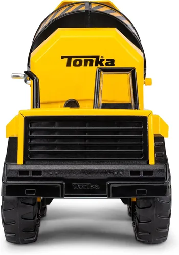 Miniatura 2 de Tonka Steel Classics Mighty Mezcladora de Cemento - Fabricada con Acero y Plástico Resistente, Camión de Construcción de Juguete Amarillo, Niños