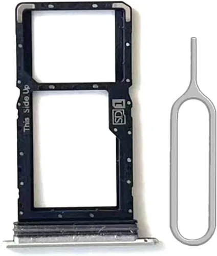 Bandeja de tarjeta SIM de repuesto para Boost Celero5G / Celero 5G (plateado) con bandeja para tarjeta SIM y pin de expulsión abierto