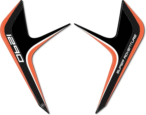 Miniatura 2 de labelbike - Pegatinas 3D para bozal de motocicleta y decoración en resina compatible con KTM 1290 Super Adventure S 2017-2020