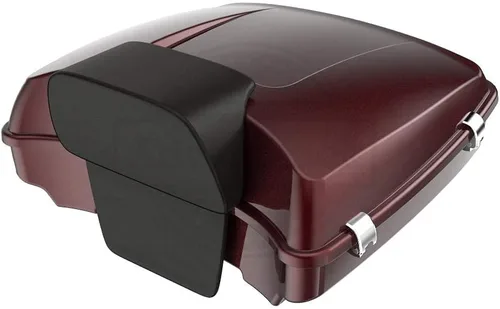 Miniatura 8 de Moto Onfire Harley Tour Pack Razor Tour Pak, misterioso sol rojo, paquete turístico, almohadilla de equipaje apta para H-D Touring, Street Glide