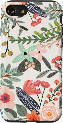 Miniatura 17 de Funda con diseño floral botánico de jardín colorido para iPhone 14