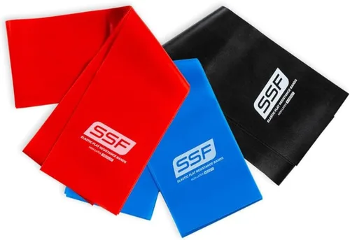Miniatura 10 de Serious Steel Fitness Bandas de resistencia planas para entrenamiento y ejercicio de fuerza superior e inferior del cuerpo.