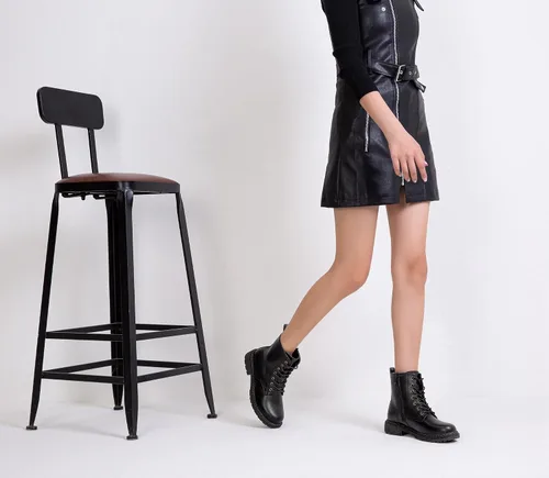 Miniatura 6 de Vepose Botines de combate clásicos con cordones 962223 para mujer